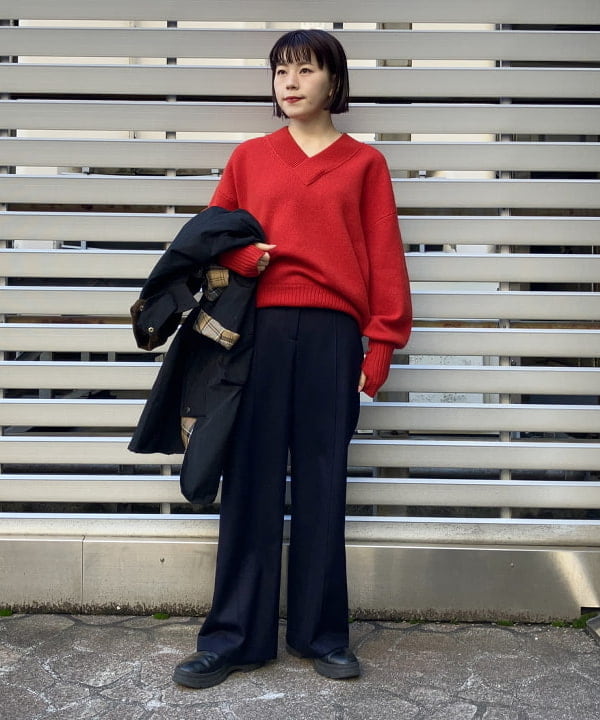 SAKAIさんの「BEAMS WOMEN｜Barbour  / 別注 EXMOOR コート」を使ったコーディネート