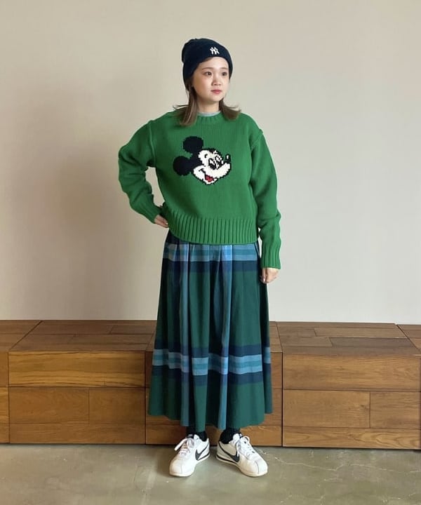 ぽぽさま専用★Mabli Knitwear MOONBEAM SKIRT 4Y RIKKA FEMME/リッカファム フリンジマフラー RFAC24FW05 マフラー 手袋