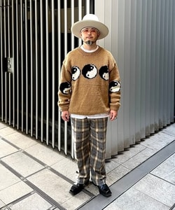 BEAMS BOY（ビームス ボーイ）maturely / Spangles Embroidery Pants