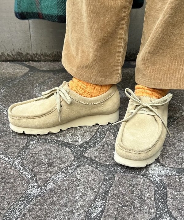 まつむさんの「BEAMS WOMEN｜CLARKS ORIGINALS / Wallabee Boot GTX 23SS」を使ったコーディネート