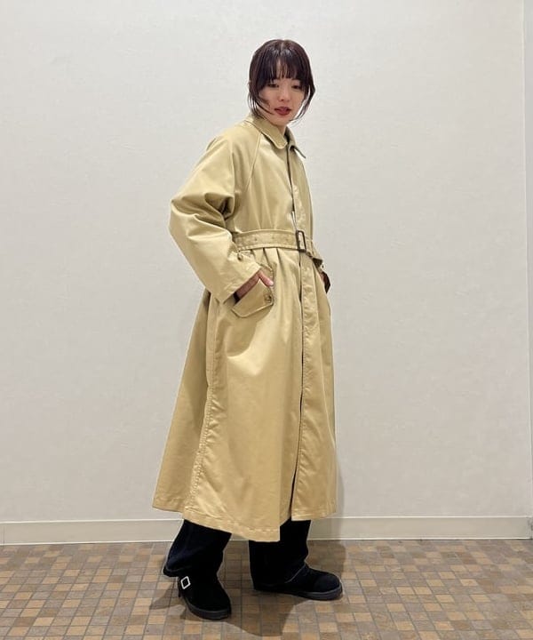 サワイさんの「BEAMS WOMEN｜ブロード リブ クルーネック スウェット」を使ったコーディネート