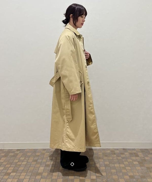 サワイさんの「BEAMS WOMEN｜ブロード リブ クルーネック スウェット」を使ったコーディネート