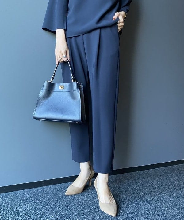 SANOさんの「BEAMS WOMEN｜トリアセ 1タック パンツ＊」を使ったコーディネート