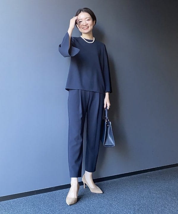 SANOさんの「BEAMS WOMEN｜トリアセ 1タック パンツ＊」を使ったコーディネート