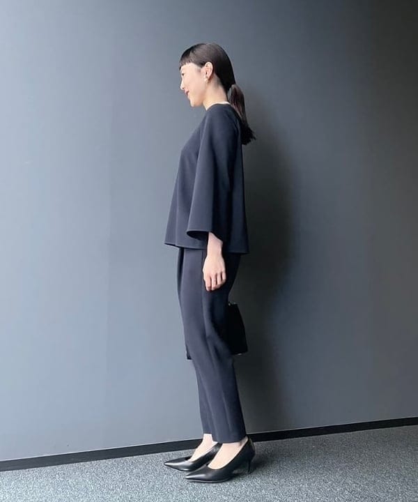 Ichika Hondaさんの「BEAMS WOMEN｜トリアセ 1タック パンツ＊」を使ったコーディネート