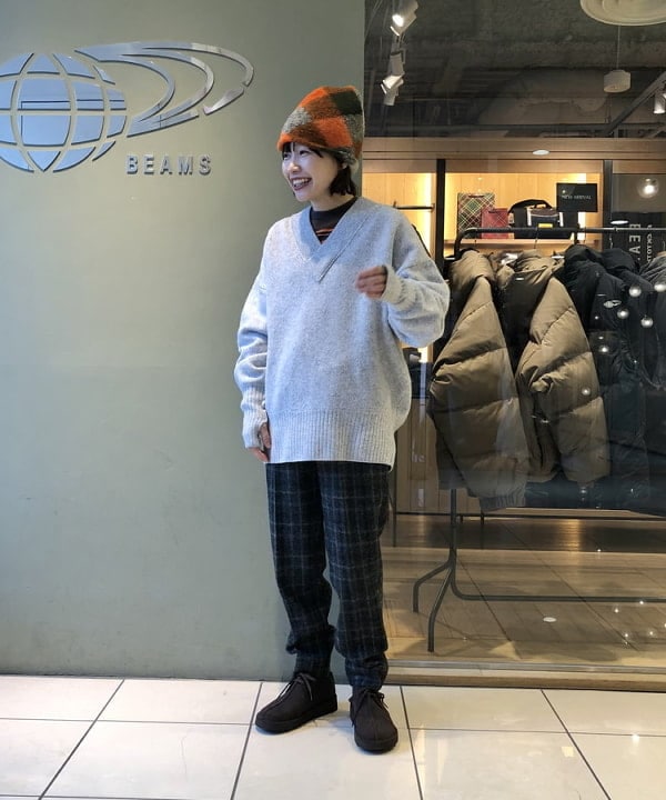 おはぎ(萩原)さんの「BEAMS WOMEN｜BEAMS BOY / 25mm WASH ベルト」を使ったコーディネート
