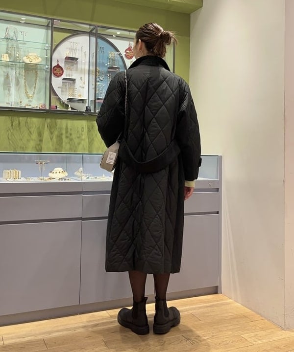 Yumenoさんの「BEAMS WOMEN｜Ray BEAMS / ライン ストーン バッグ」を使ったコーディネート
