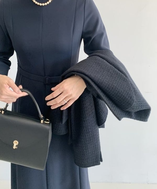 桑原 ふみさんの「BEAMS WOMEN｜GIANNI NOTARO / 別注 フラップ ハンドバッグ」を使ったコーディネート