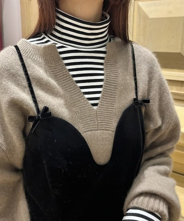 イトウミサキさんの「BEAMS WOMEN｜Otro Accesorio / メッセージ リング」を使ったコーディネート