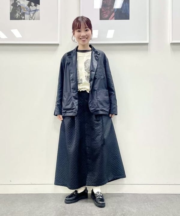 SHINAGAWAさんの「BEAMS WOMEN｜1/2ソリッド リブ ソックス」を使ったコーディネート