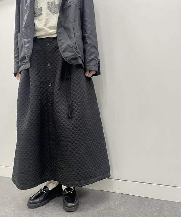 SHINAGAWAさんの「BEAMS WOMEN｜1/2ソリッド リブ ソックス」を使ったコーディネート