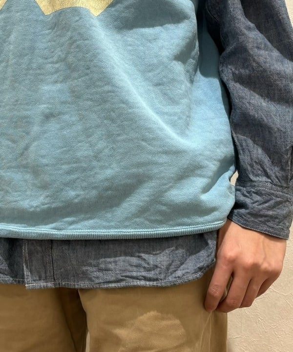 葵さんの「BEAMS WOMEN｜【別注】BUZZ RICKSON'S / シャンブレー ロングスリーブ シャツ」を使ったコーディネート