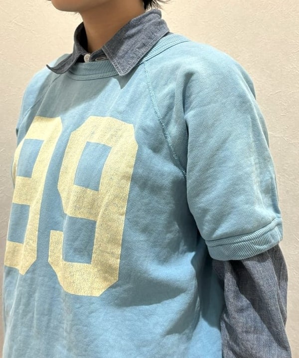 葵さんの「BEAMS WOMEN｜【別注】BUZZ RICKSON'S / シャンブレー ロングスリーブ シャツ」を使ったコーディネート