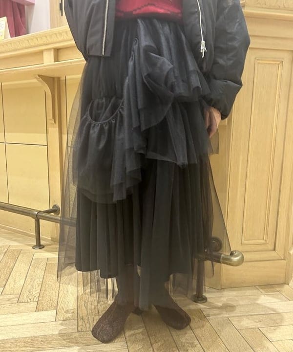 オカベ　アヤカさんの「BEAMS WOMEN｜Ray BEAMS / ラメ ブーツ」を使ったコーディネート