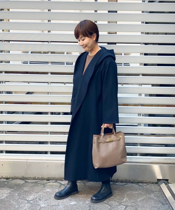 sita parantica / 別注 drape レザー ハンドバッグ|BEAMS WOMEN