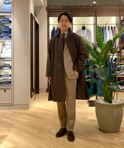 BEAMS F（ビームスF）BEAMS F / HARRIS TWEED ヘリンボーン シングル