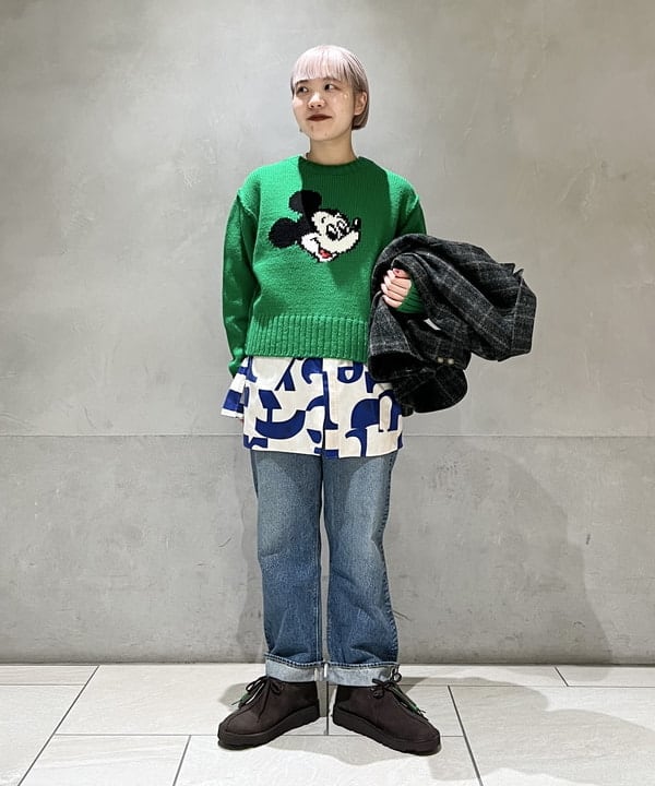 yokoyama shionさんの「BEAMS WOMEN｜orSlow / 別注 No.8 DENIM」を使ったコーディネート