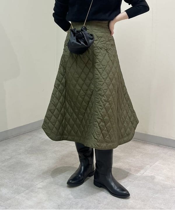 大川 美咲さんの「BEAMS WOMEN｜Demi-Luxe BEAMS / ジョッキー ロングブーツ」を使ったコーディネート