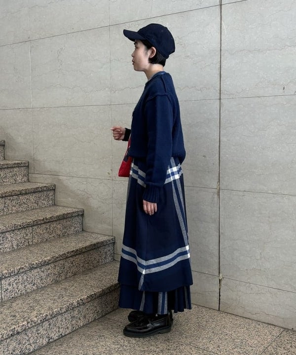 葵さんの「BEAMS WOMEN｜L.L.Bean × BEAMS PLUS ＆ BEAMS BOY / Deep Bottom Deluxe Boat and Tote Mini」を使ったコーディネート