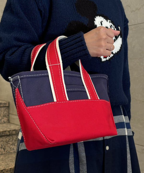 葵さんの「BEAMS WOMEN｜L.L.Bean × BEAMS PLUS ＆ BEAMS BOY / Deep Bottom Deluxe Boat and Tote Mini」を使ったコーディネート