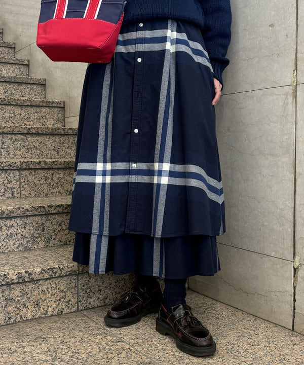 葵さんの「BEAMS WOMEN｜L.L.Bean × BEAMS PLUS ＆ BEAMS BOY / Deep Bottom Deluxe Boat and Tote Mini」を使ったコーディネート