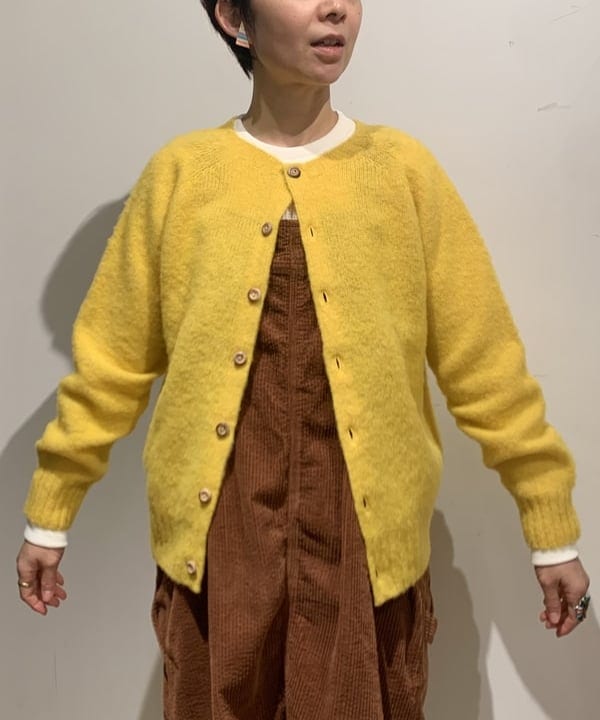 矢野(青木)優香さんの「BEAMS WOMEN｜コットン サーマル クルーネック ロングスリーブ Tシャツ」を使ったコーディネート