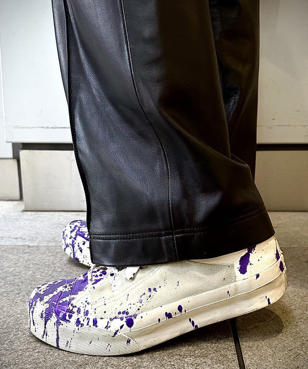 林 義人さんの「BEAMS / レザー バケットハット」を使ったコーディネート