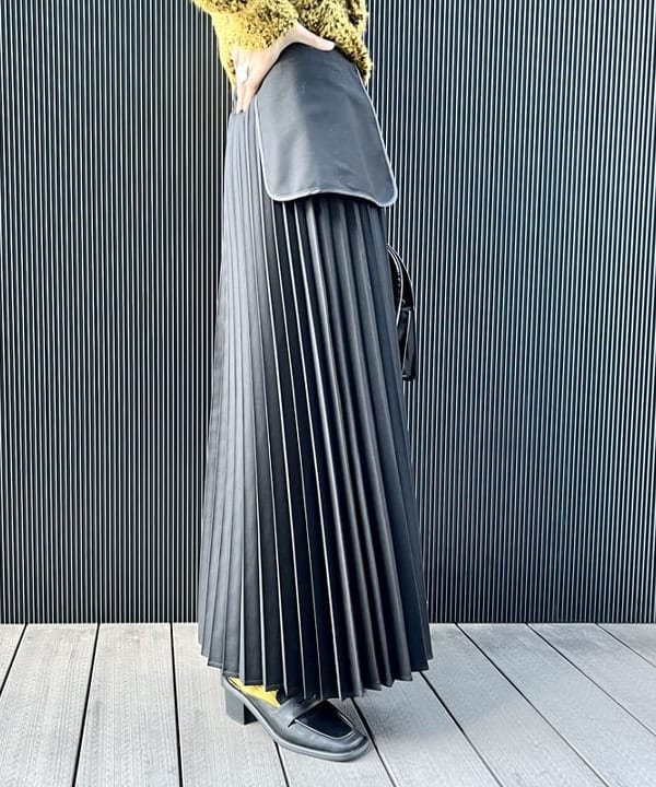 kigoさんの「BEAMS WOMEN｜Ray BEAMS / ミックス ブークレー ハイネック ニット」を使ったコーディネート