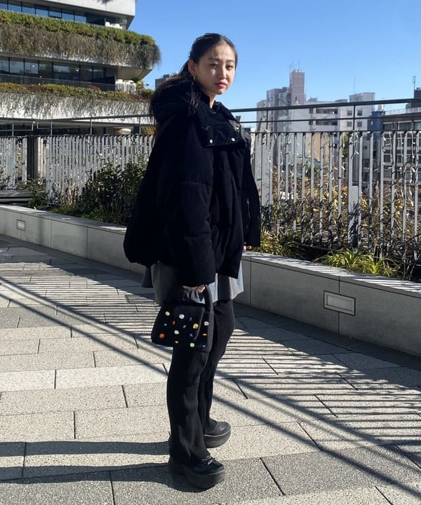 ayaさんの「BEAMS WOMEN｜Ray BEAMS / ダブル フリル パール ネックレス」を使ったコーディネート