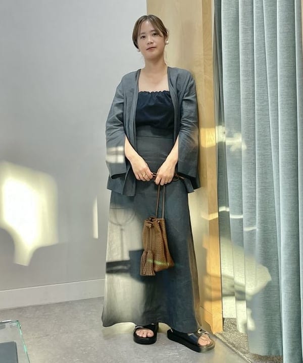 Ranさんの「BEAMS WOMEN｜Demi-Luxe BEAMS / パール イヤリング」を使ったコーディネート