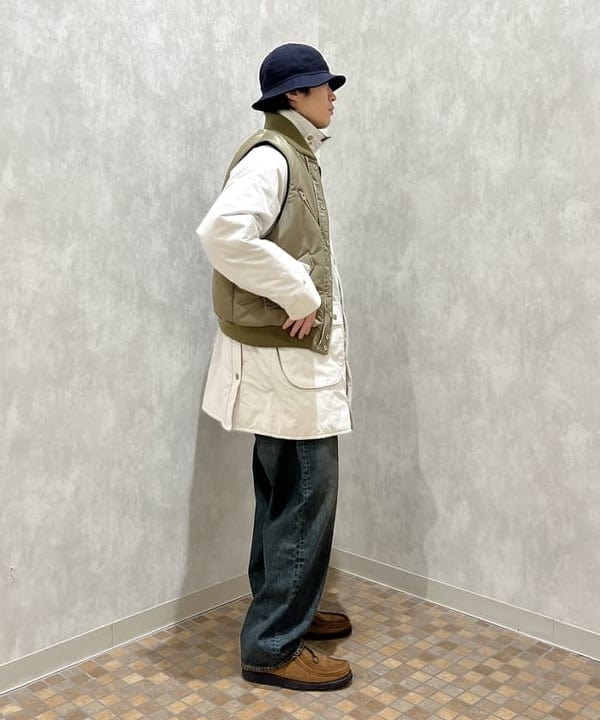 平柳 楓馬さんの「BEAMS WOMEN｜BEAMS / ワイドフィット デニムパンツ」を使ったコーディネート