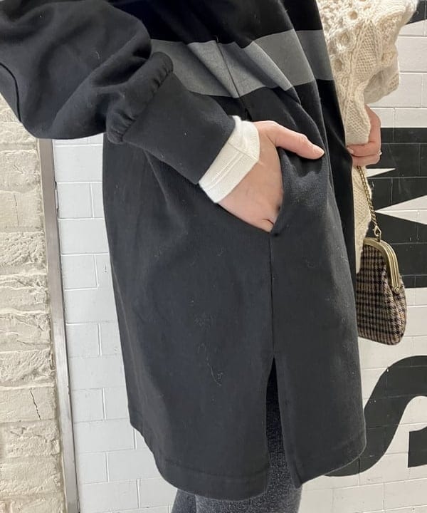 小原 もこさんの「BEAMS WOMEN｜BEAMS BOY / 樹脂 パール ロング ネックレス」を使ったコーディネート