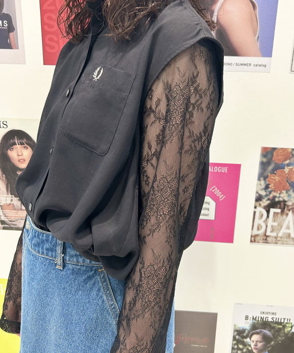 SAEさんの「BEAMS WOMEN｜Ray BEAMS /?レース ギリーシューズ」を使ったコーディネート