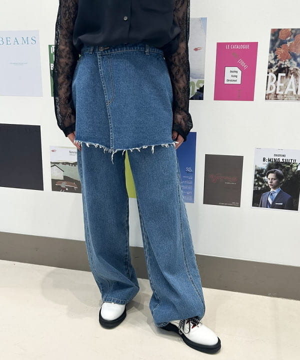SAEさんの「BEAMS WOMEN｜Ray BEAMS /?レース ギリーシューズ」を使ったコーディネート