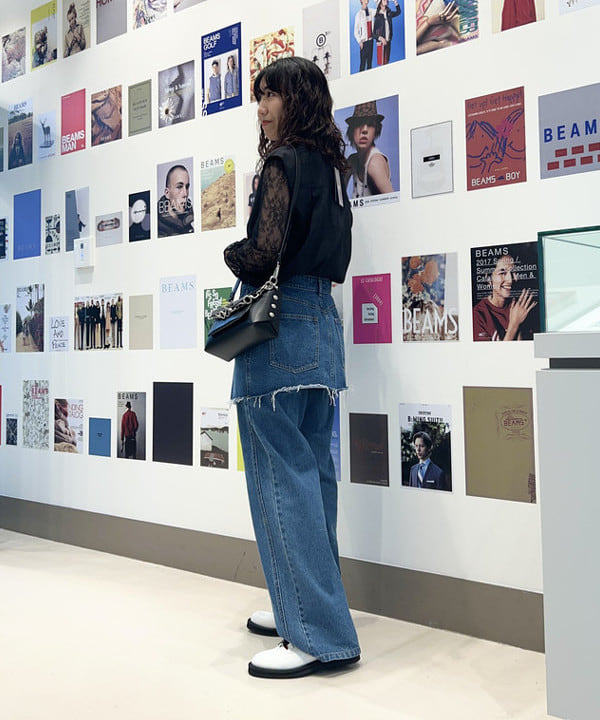SAEさんの「BEAMS WOMEN｜Ray BEAMS /?レース ギリーシューズ」を使ったコーディネート