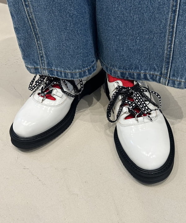 SAEさんの「BEAMS WOMEN｜Ray BEAMS /?レース ギリーシューズ」を使ったコーディネート