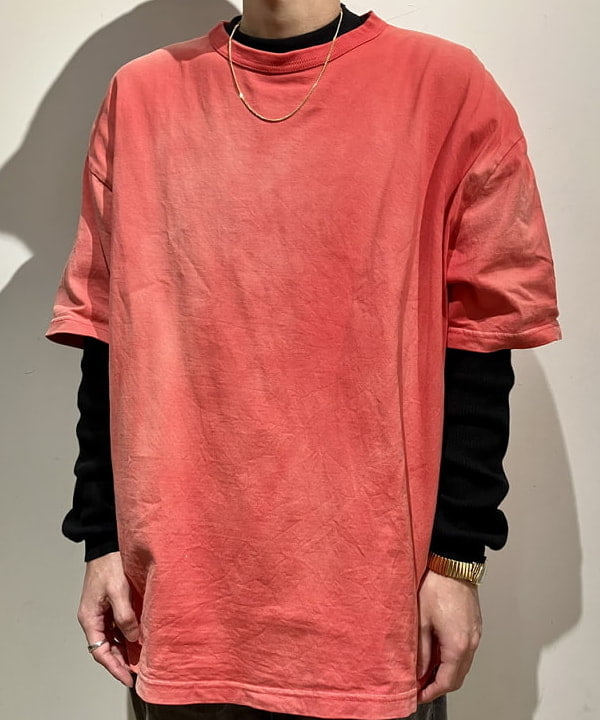 西村 光平さんの「BEAMS WOMEN｜ルーズ クルーネック サーマル」を使ったコーディネート