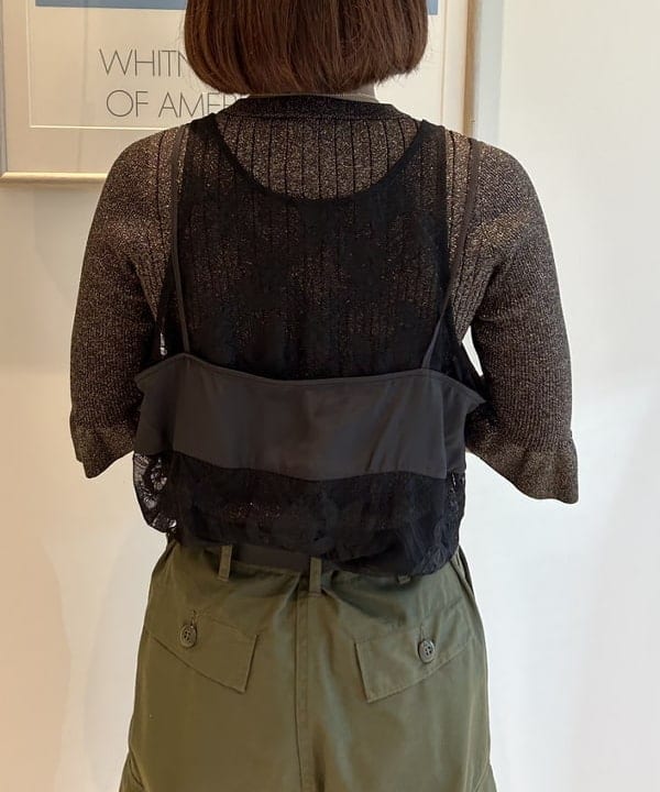 ando naoさんの「BEAMS WOMEN｜maturely / Rame Frill Rib 5Sleeves」を使ったコーディネート
