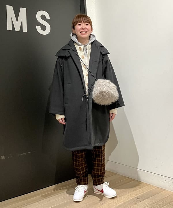 BEAMS BOY / ハリスツイード テーパードパンツ 23FW|BEAMS WOMEN