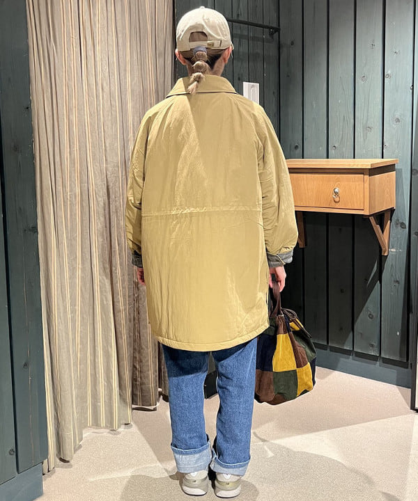 たぐみさんの「BEAMS WOMEN｜ブロード リブ クルーネック スウェット」を使ったコーディネート