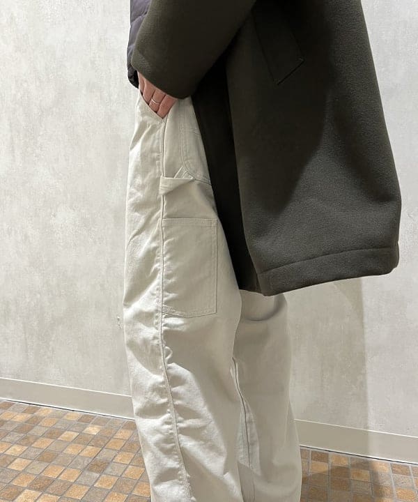 平柳 楓馬さんの「BEAMS WOMEN｜Watch Cap Linen Like Cotton」を使ったコーディネート