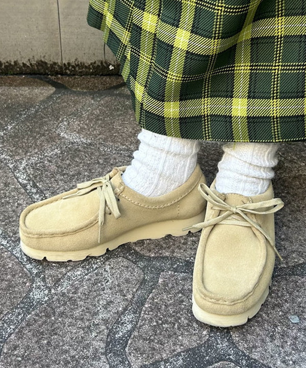 まつむさんの「BEAMS WOMEN｜CLARKS ORIGINALS / Wallabee Boot GTX 23SS」を使ったコーディネート
