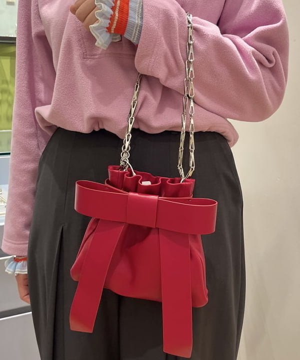 Yumenoさんの「BEAMS WOMEN｜リボン バッグ」を使ったコーディネート