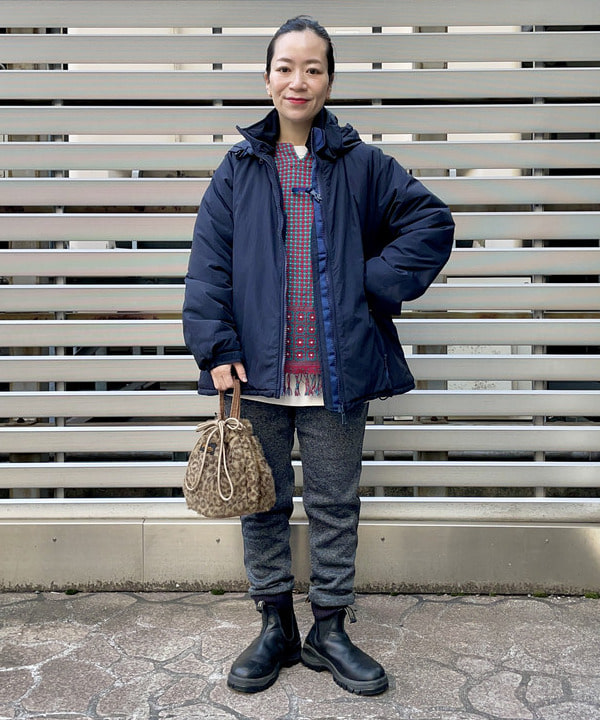 NAPRON × BEAMS BOY / 別注 フェイクファー ミニ ペイシェントバッグ