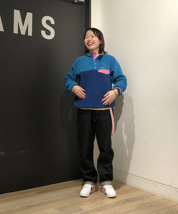 おはぎ(萩原)さんの「BEAMS WOMEN｜BEAMS BOY / USA テープベルト NEW」を使ったコーディネート