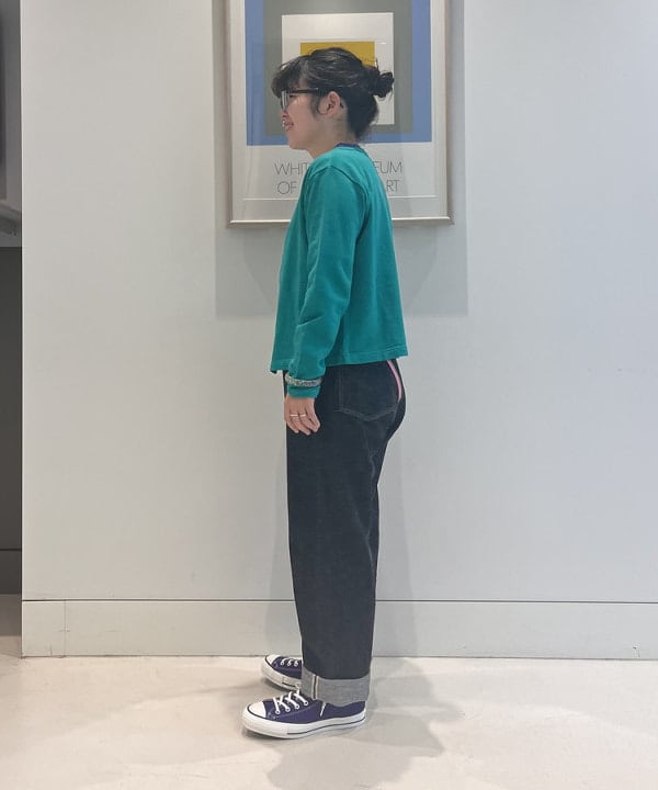 かわい みづきさんの「BEAMS WOMEN｜BEAMS BOY / ラメ リブ クルー ソックス NEW」を使ったコーディネート