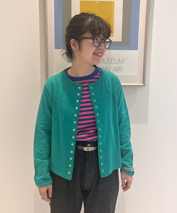 かわい みづきさんの「BEAMS WOMEN｜BEAMS BOY / ラメ リブ クルー ソックス NEW」を使ったコーディネート