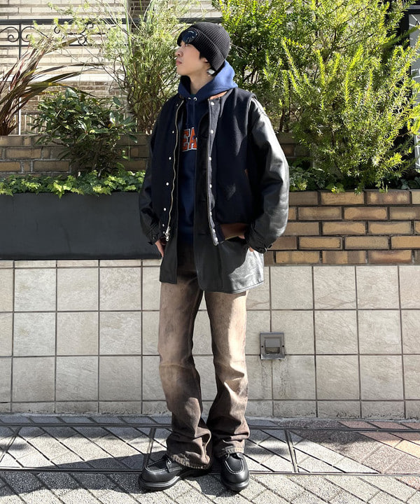 平柳 楓馬さんの「BEAMS WOMEN｜BEAMS ベーシック フーディ」を使ったコーディネート