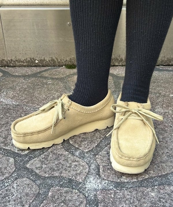 まつむさんの「BEAMS WOMEN｜CLARKS ORIGINALS / Wallabee Boot GTX 23SS」を使ったコーディネート