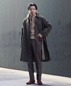 BEAMS F（ビームスF）BEAMS F / HARRIS TWEED ヘリンボーン シングル